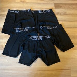 Men's Black Compression Shorts Telaleo (5)